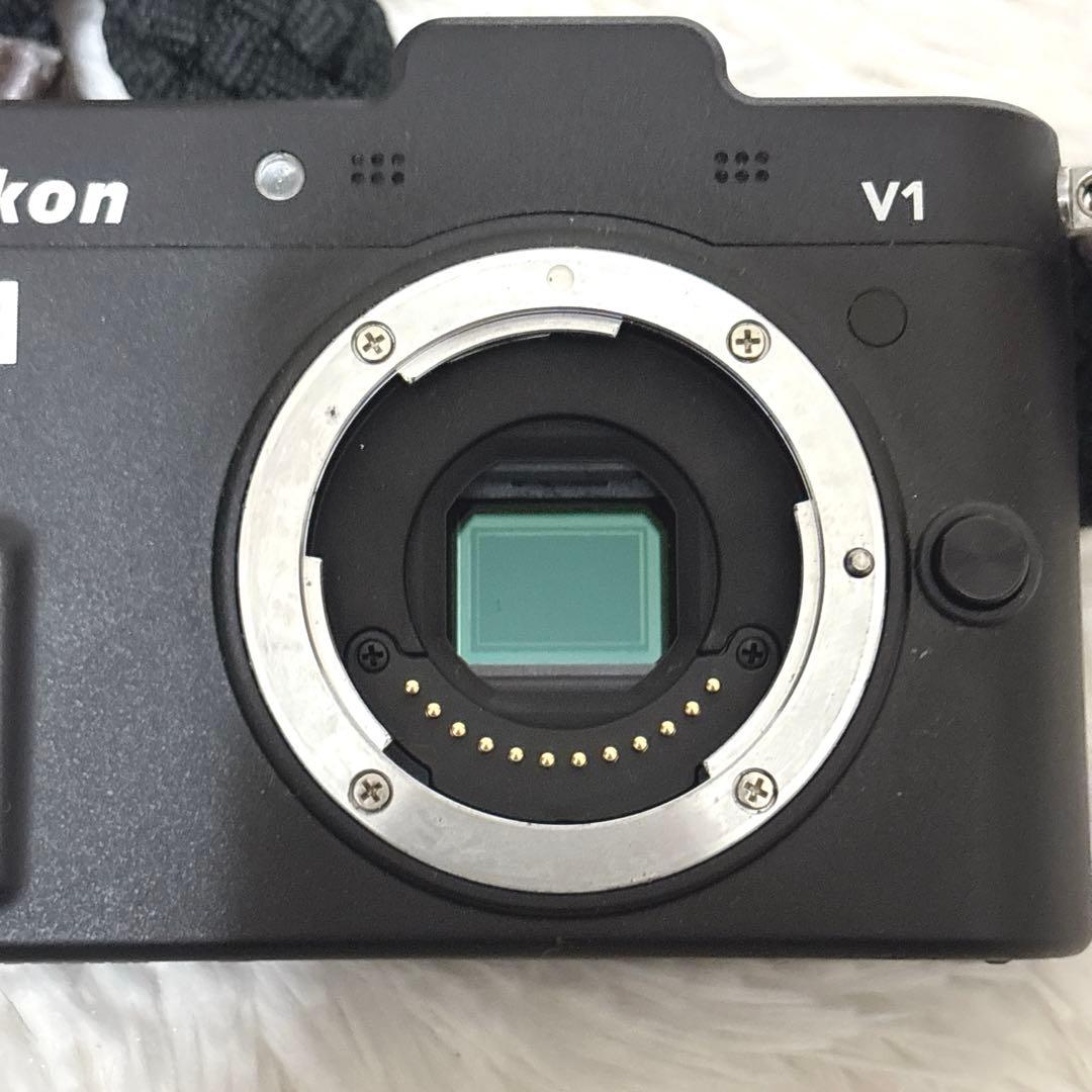 【極希少】Nikon1 V1 ブラック 標準レンズキット