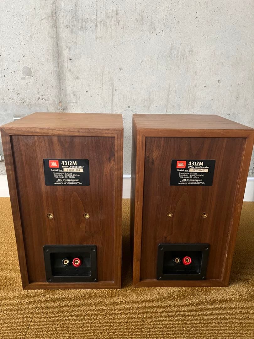 【動作品】JBL 4312M ペア 中古品