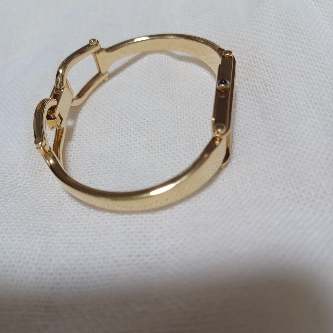 [ジャンク品] GUCCI グッチ 腕時計 1500 ゴールド ブラック