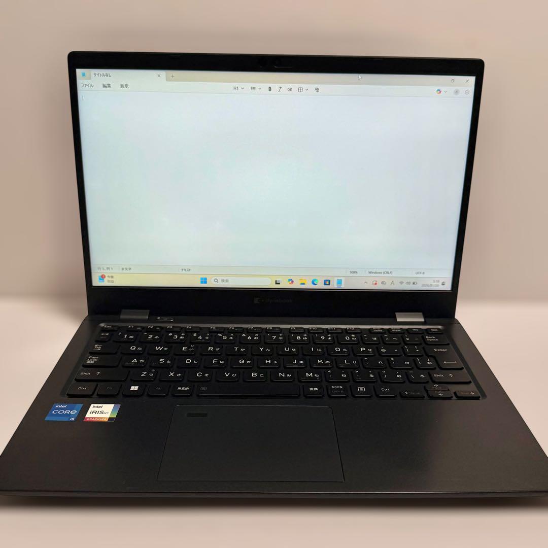 美品 dynabook G83/HV 2022年製 第11世代 バッテリー消耗少