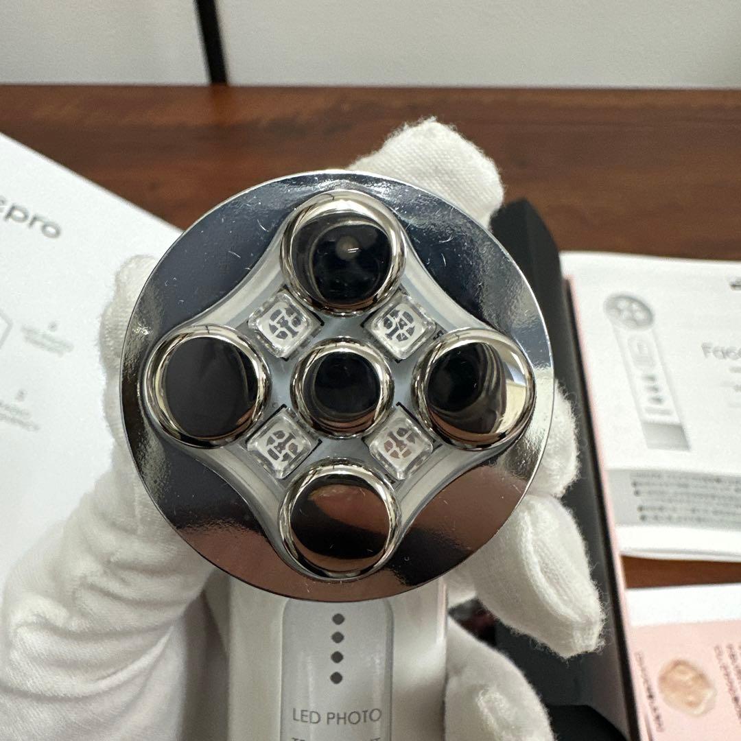 【美品✨】 Facepro フェイスプロ 美顔器 LED EMS イオン導入