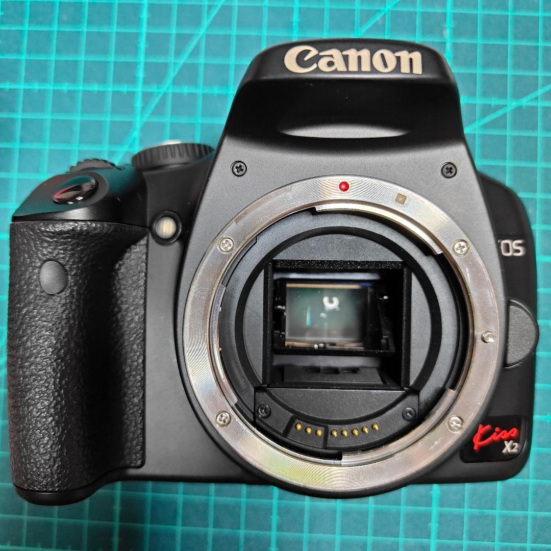 Canon EOS KissX2レンズキット18-55mm＋純正ACアダプター付