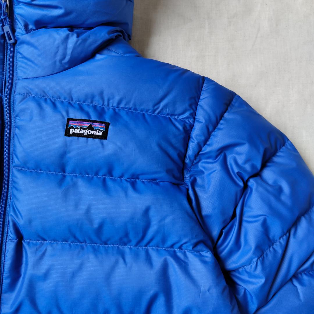 極美品 パタゴニア ダウンセーターフーディ ブルー 青 2013年
