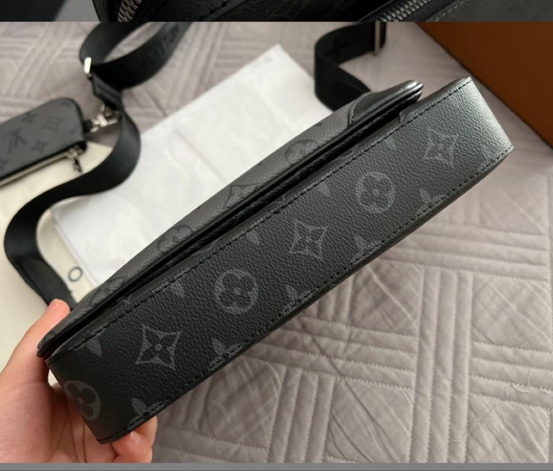 Ｌ.V のトリオ・メッセンジャーバッグ