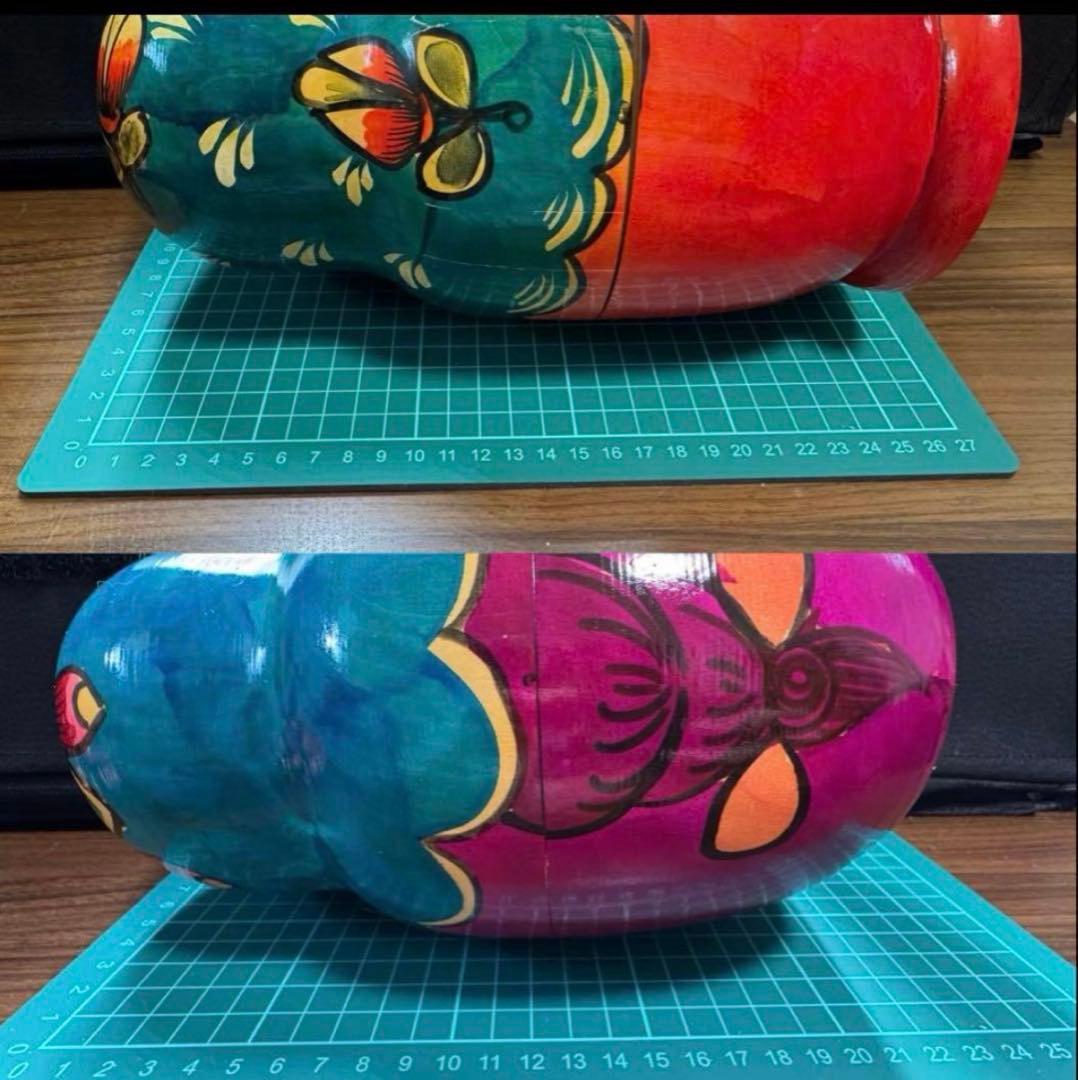 セール‼️ソビエト　アンティーク　マイダン地方　マトリョーシカ　15組　現状