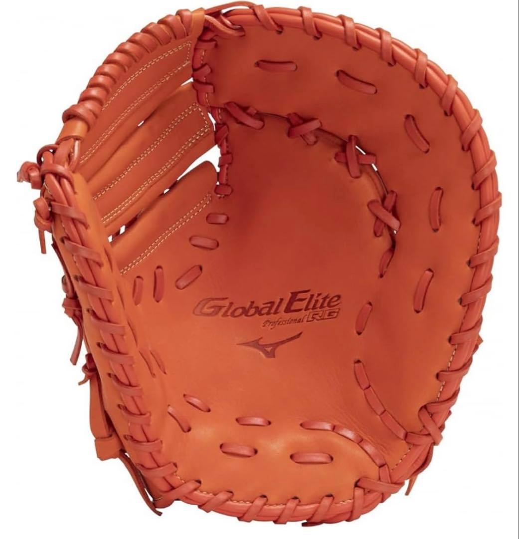 ギ*き様 新品 ミズノ ファースト用ミット 少年軟式用 RG グローバルエリート
