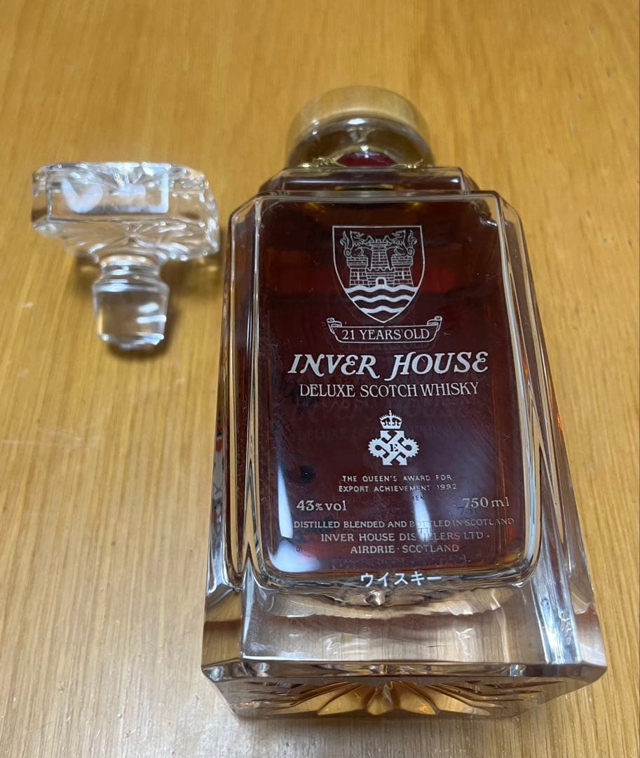 インバーハウス デラックス21年 スコッチウイスキー 750ml