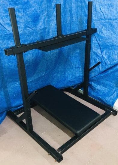 GENKI製　バーチカル・レッグプレス・マシン　５０ｍｍ径プレート用