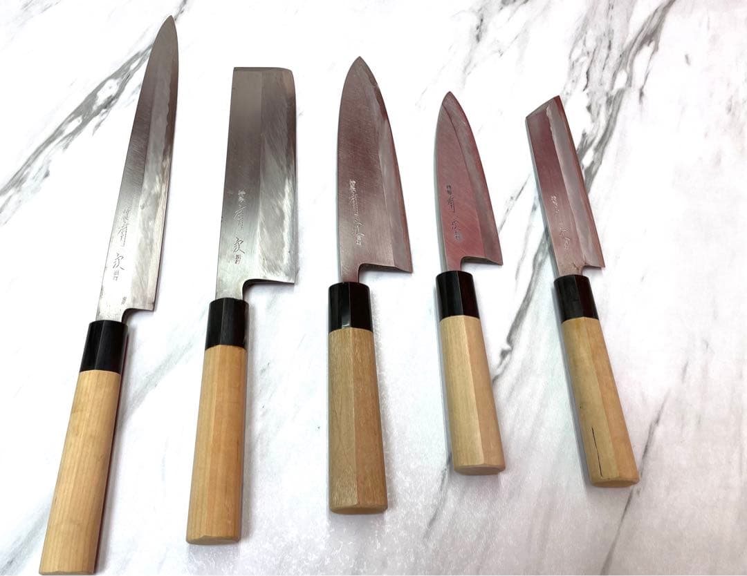 築地有次　包丁5本　まとめ売り