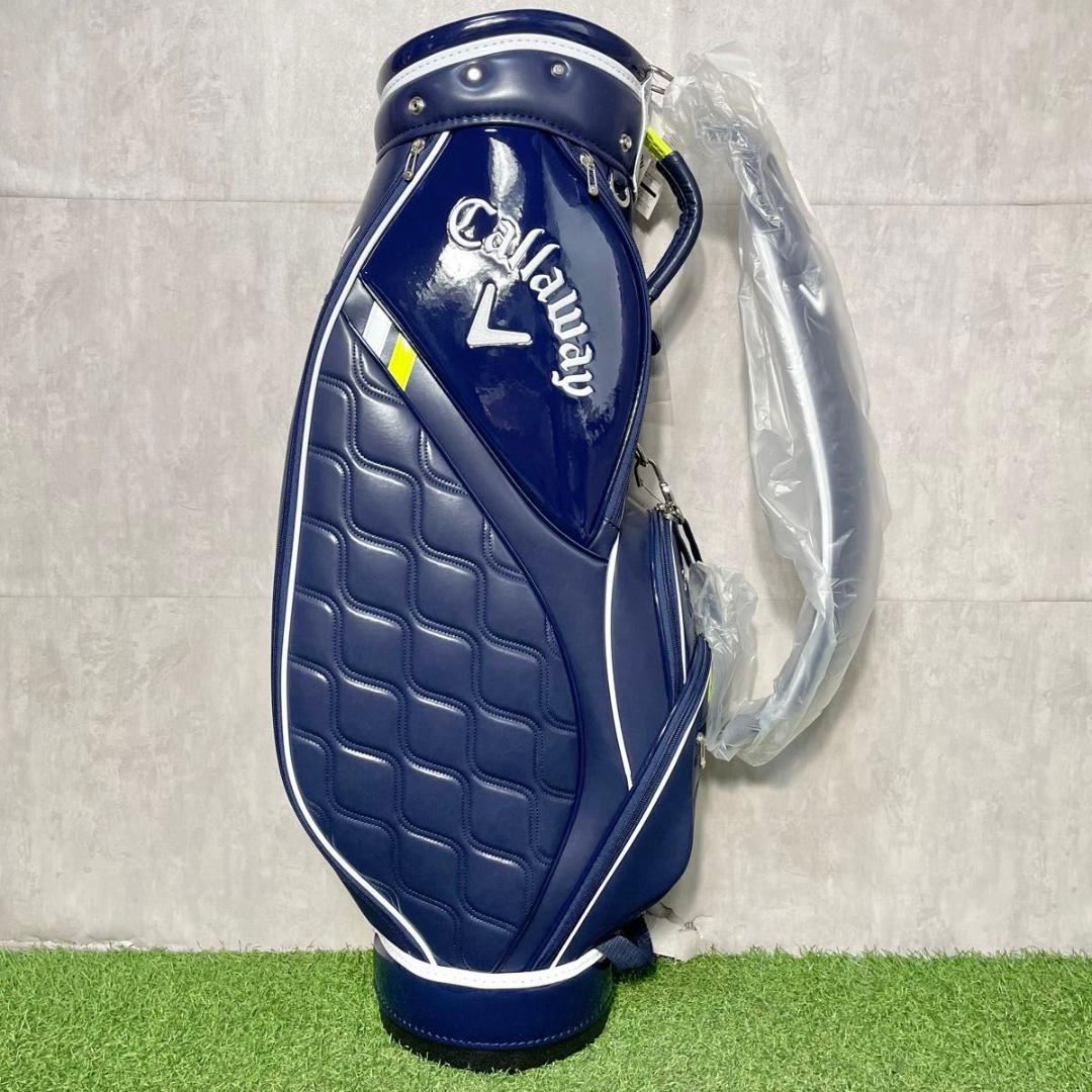 【新品】キャロウェイ キャディバッグ ゴルフバッグ ネイビー ベア かわいい
