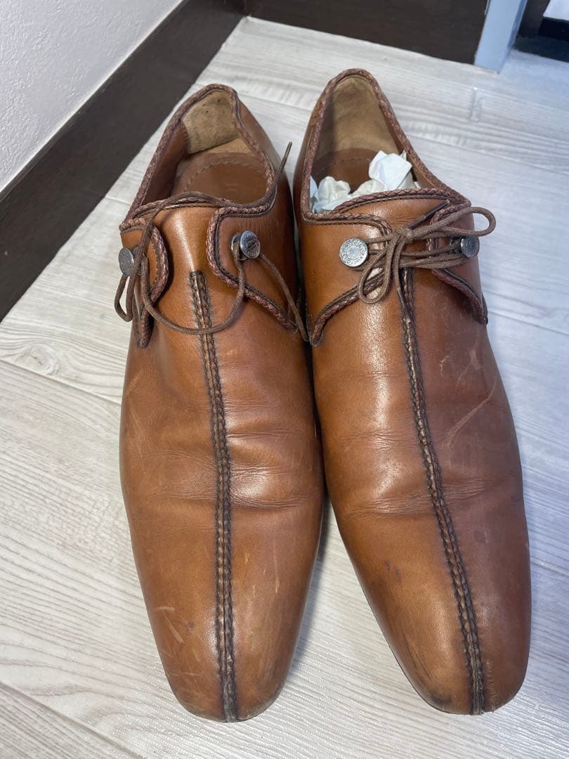 LOUIS VUITTON ルイヴィトン ド　レスシューズ ブラウン 本革靴 7