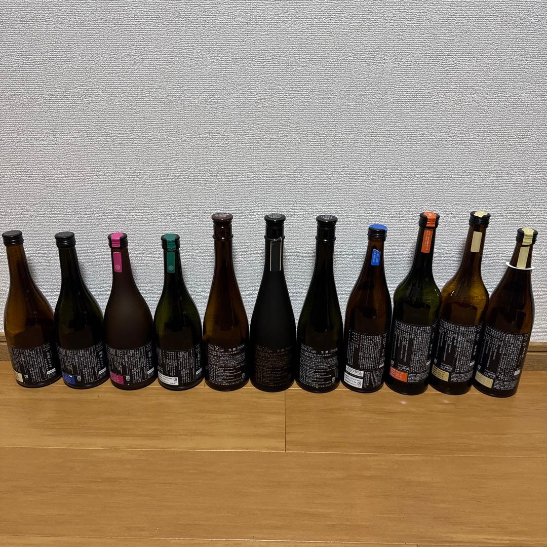 【空瓶】新政　11本セット　No.6＆Colors&PRIVATE LAB