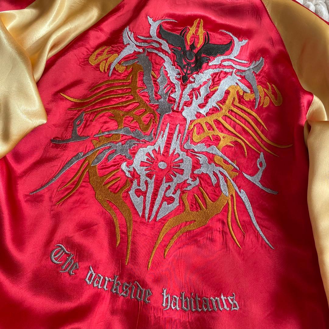 GACKT スカジャン リバーシブル 年代物 USED mediumサイズ レア