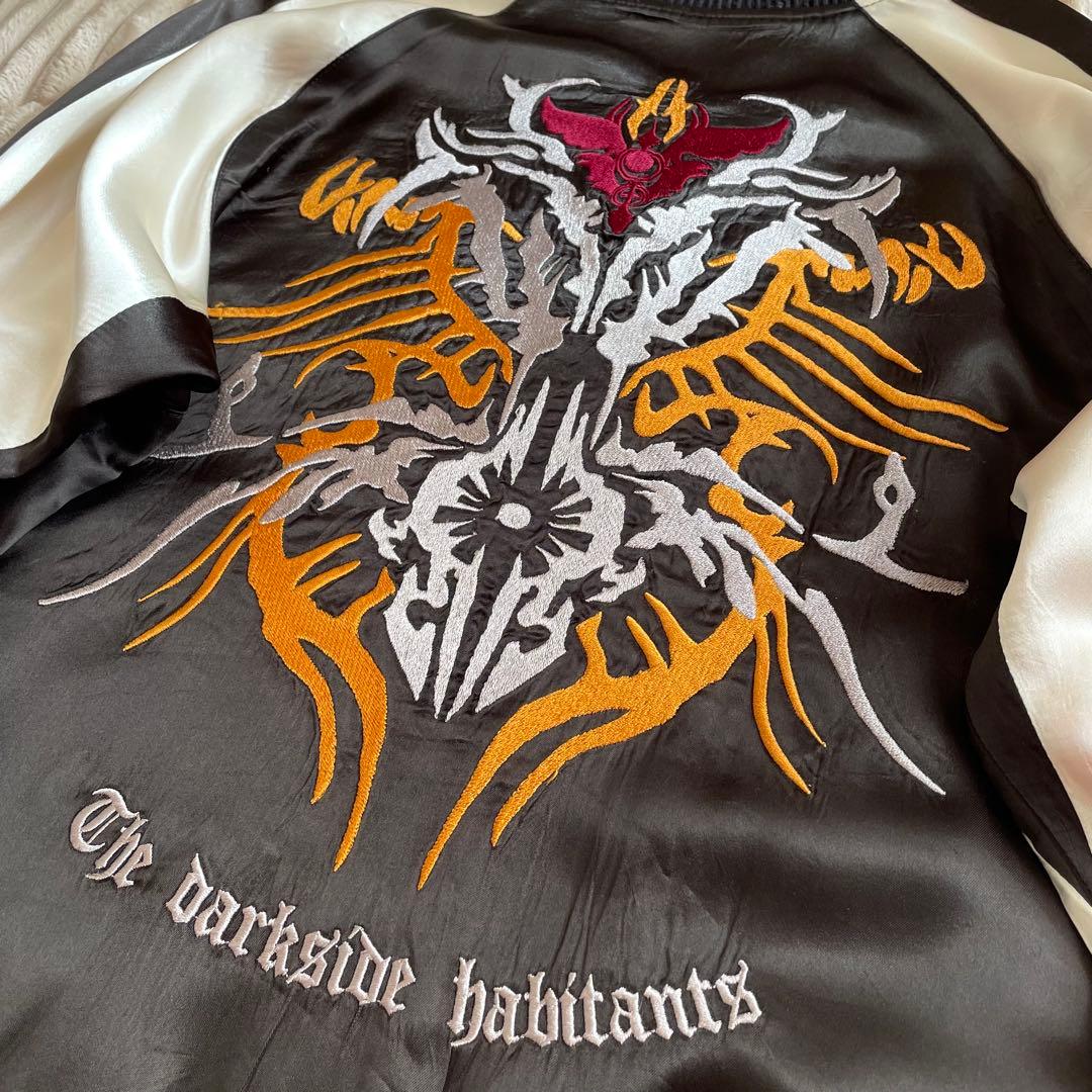 GACKT スカジャン リバーシブル 年代物 USED mediumサイズ レア