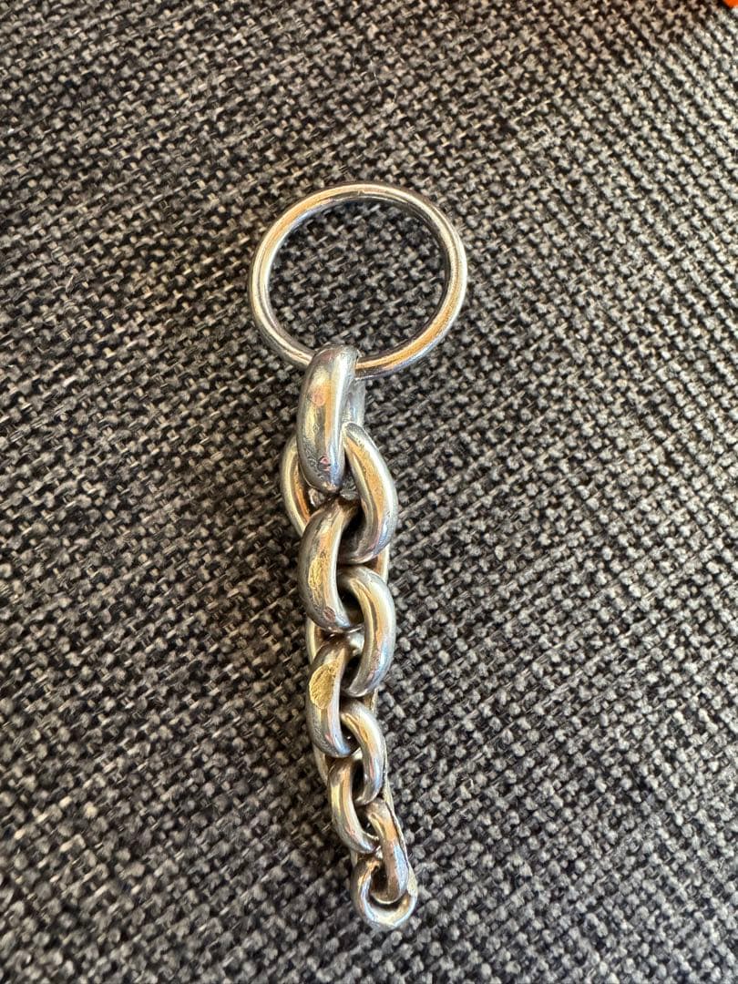 エルメス　クレッシェンド　キーリング　ビンテージ