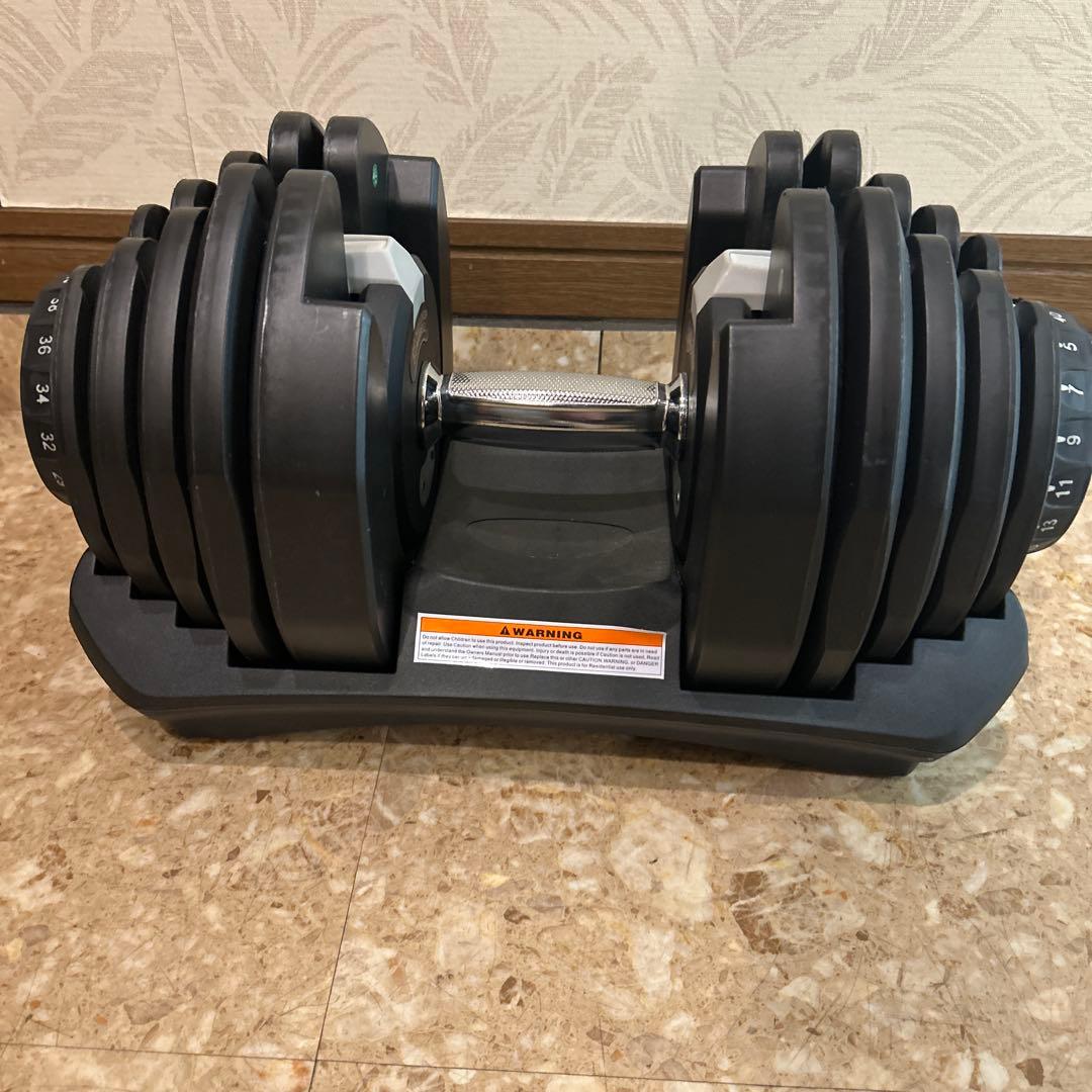 BARWING 調整可能ダンベル 40kg (1/2) 送料無料