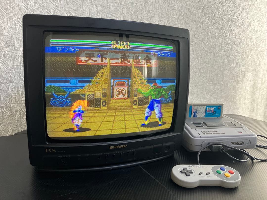 希少SHARP 14C-BS1-Bブラウン管テレビ　レトロ　アンティーク