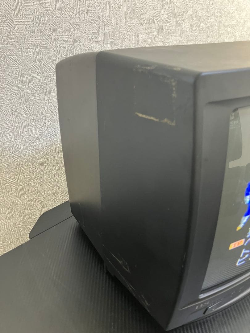 希少SHARP 14C-BS1-Bブラウン管テレビ　レトロ　アンティーク