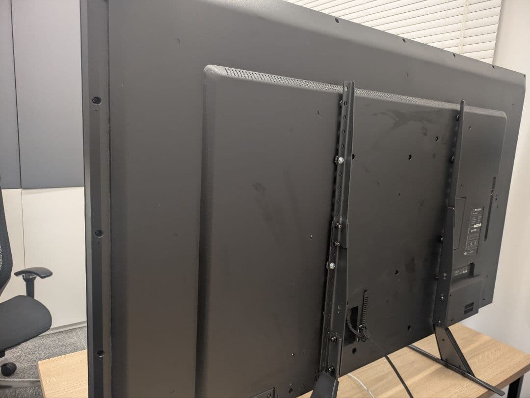 送込美品！シャープ55inch4KチューナーレスPN-HW551サイネージ