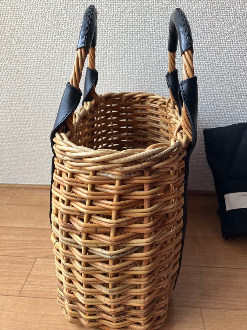 FleaStoreVegetal　フリーストアベジタル　かごバッグ　黒