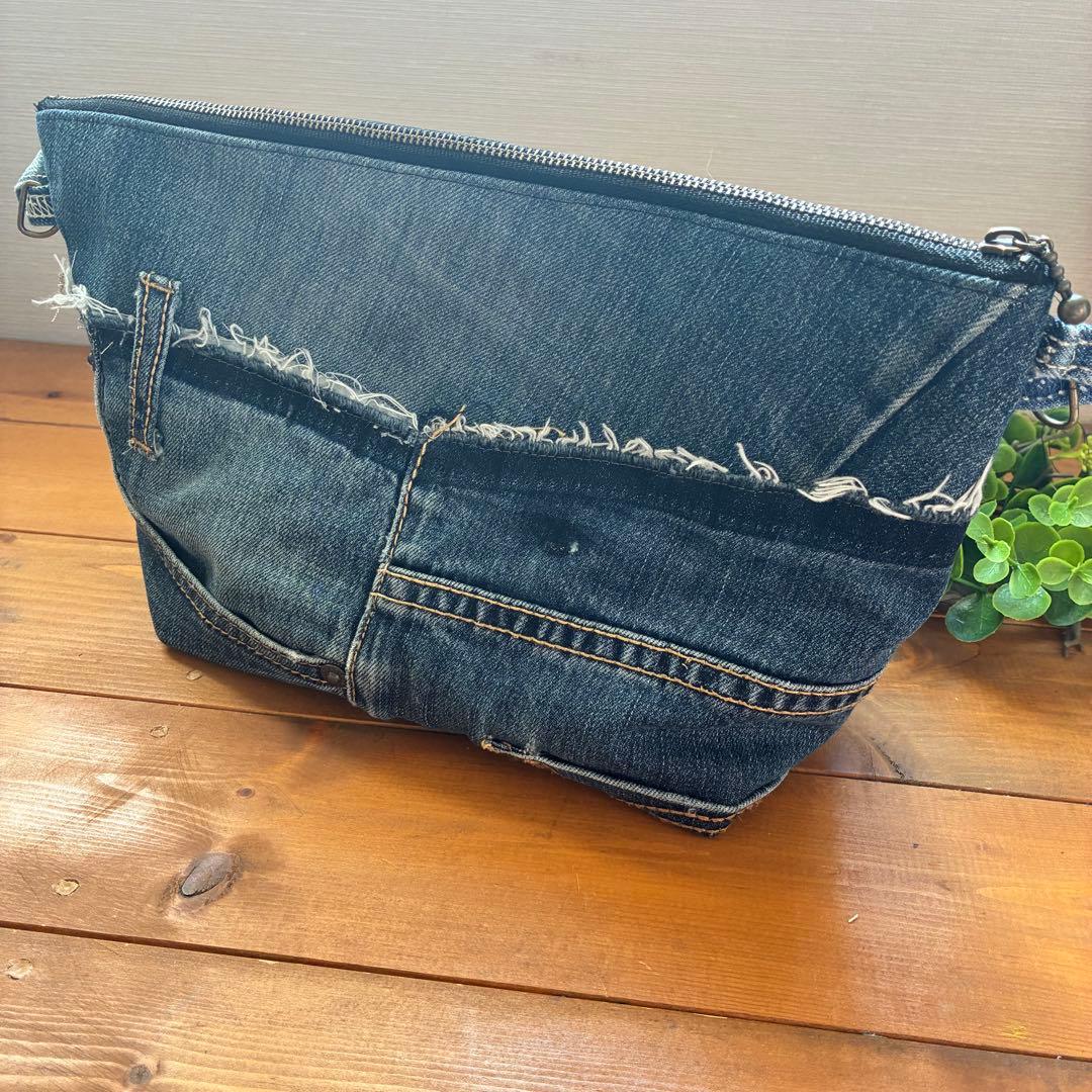デニムリメイク❤︎サコッシュ❤︎ポーチ