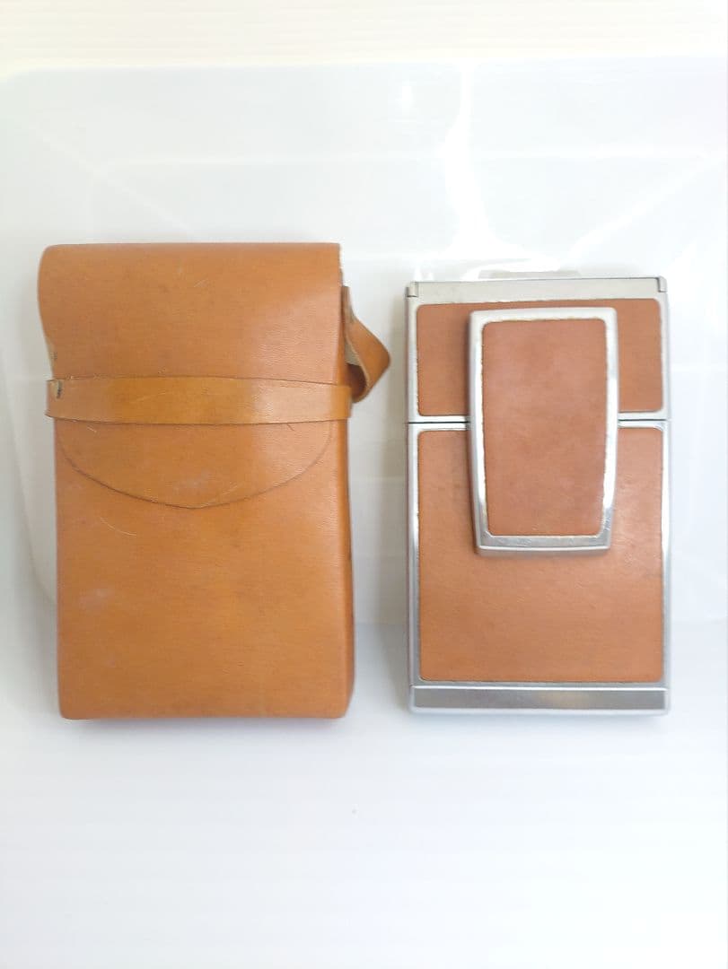 Polaroid SX-70 Land Camera レザーケース 動作未確認