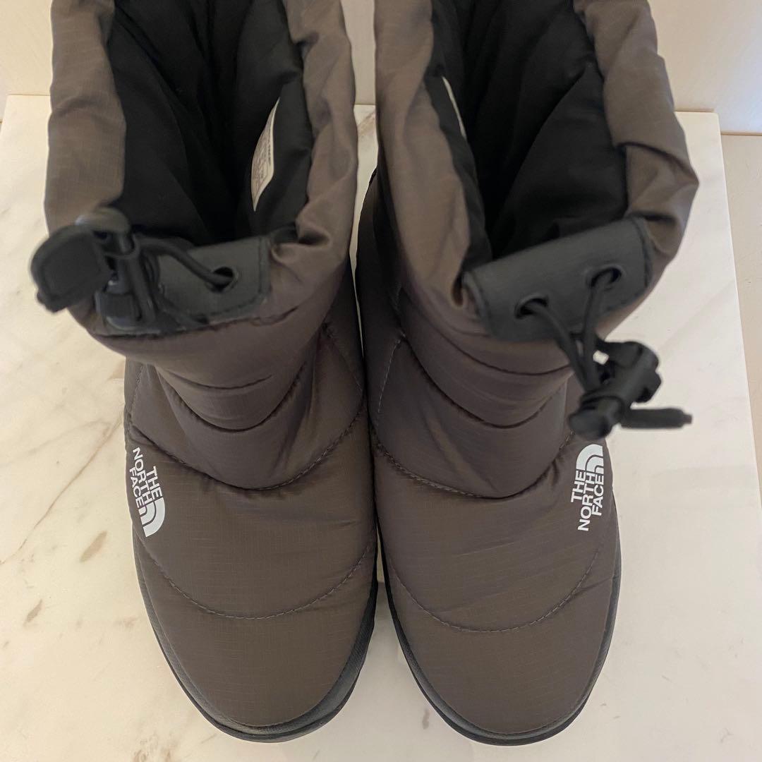 【美品】ノースフェイス ヌプシ ダウンブーツ 24cm ブラウン