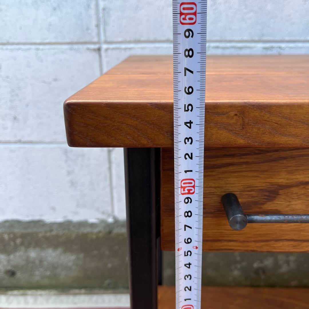 ACME アクメファニチャー◾️木製天板 エンドテーブル インダストリアル