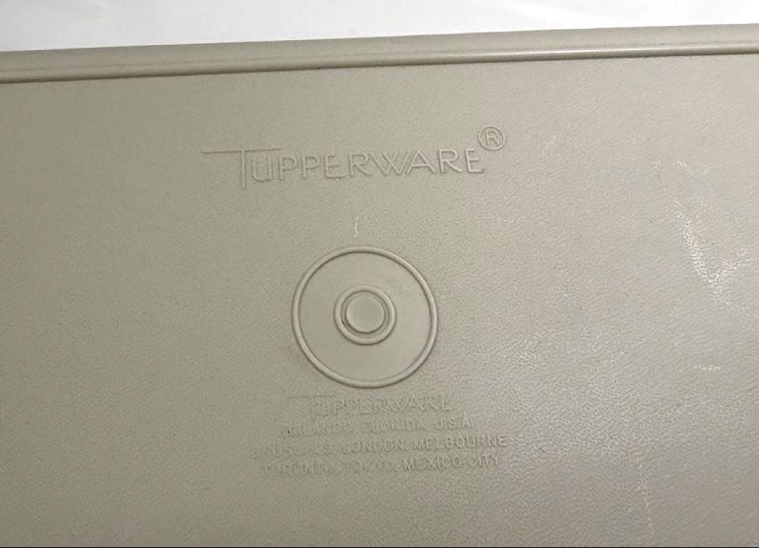 昭和レトロ入手困難希少激レア❤︎Tupperwareタッパーウェア❤︎パンケース大