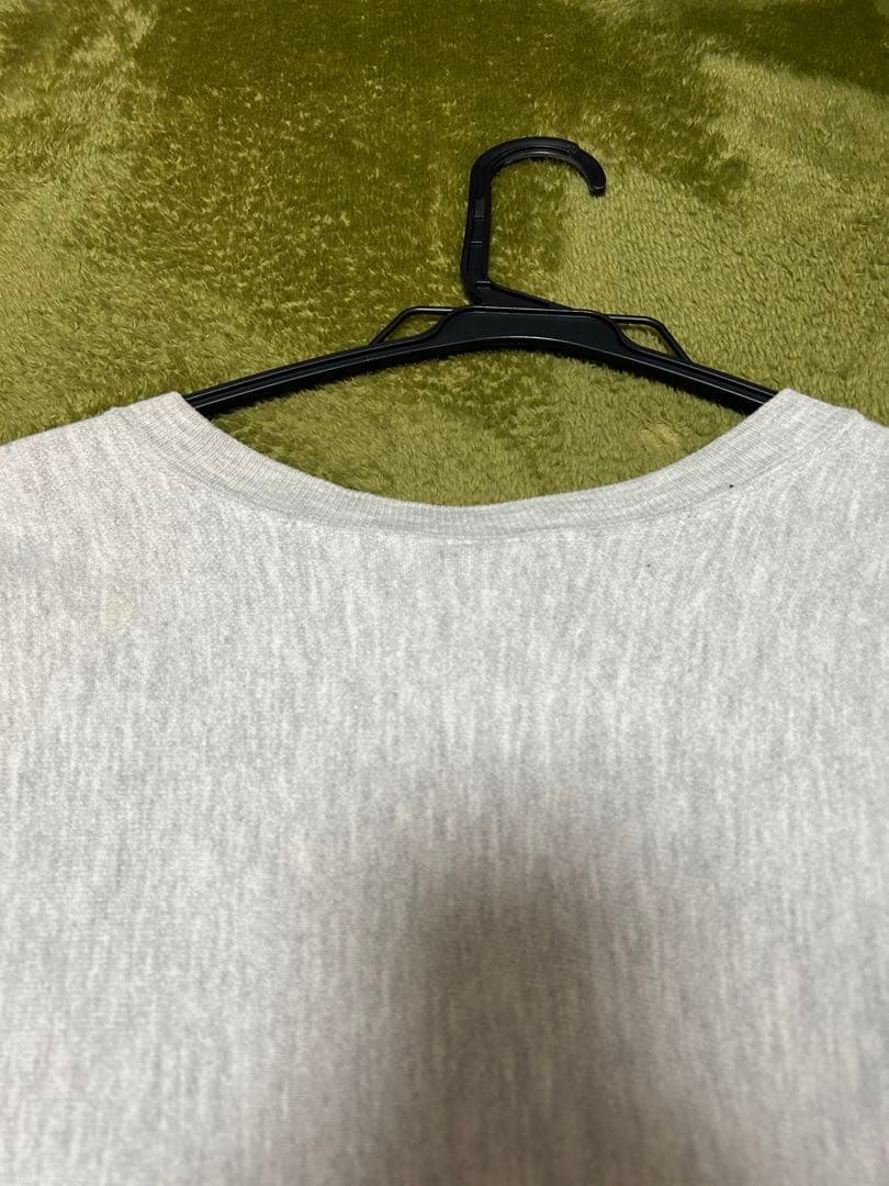 【90s USA製】チャンピオン リバースウィーブ グレー カレッジ スウェット