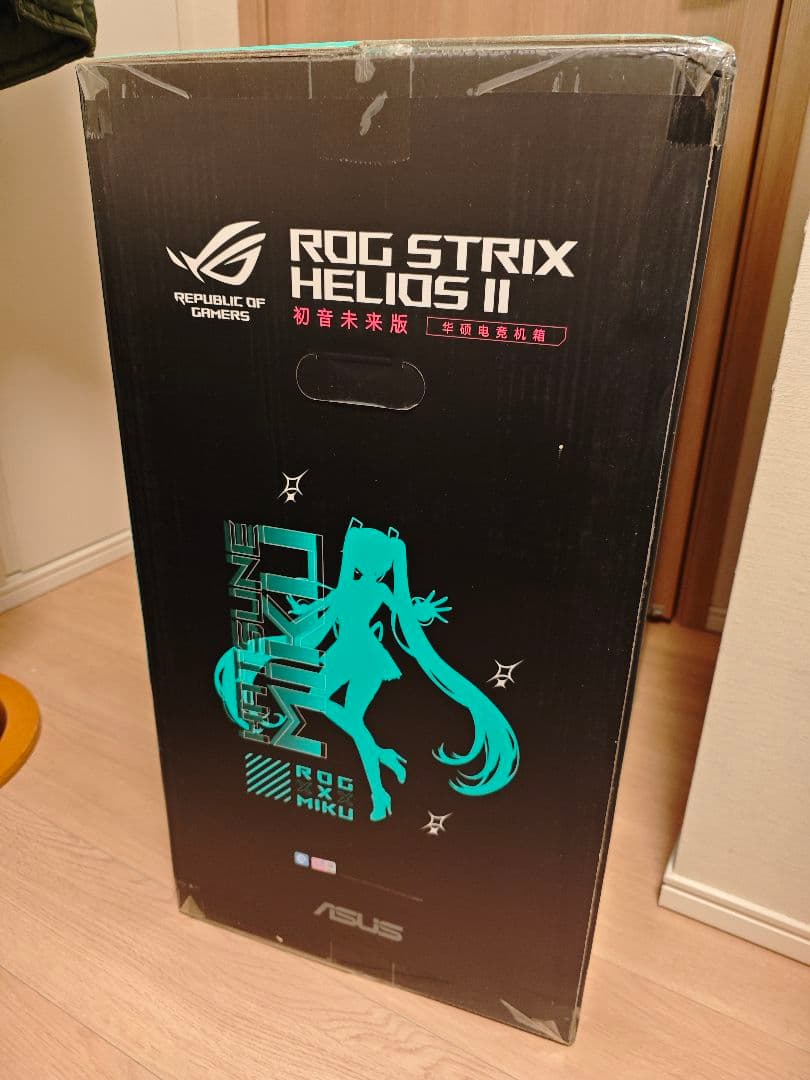 【保証あり 販売実績多数】 Rog Helios II ミクエディション　大陸版
