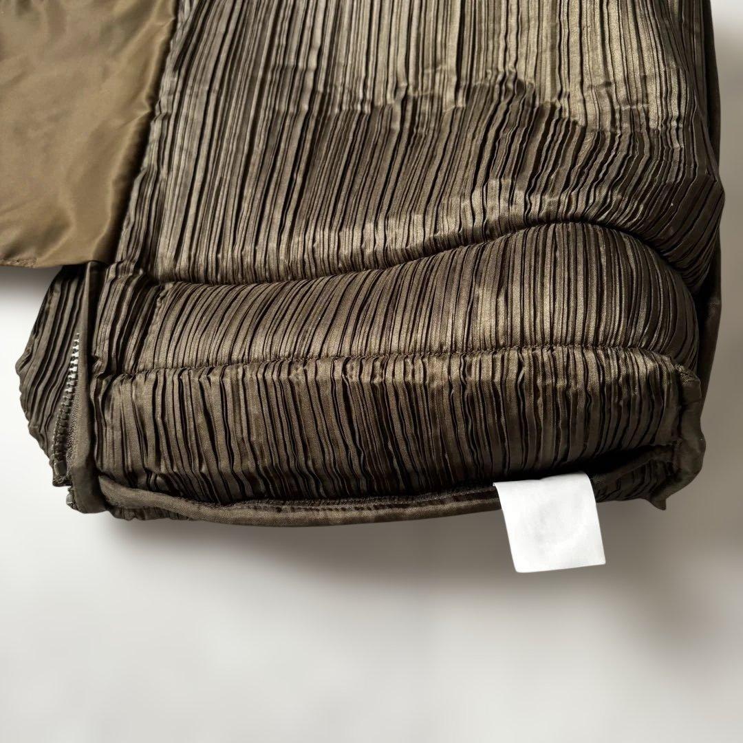 PLEATS PLEASE プリーツプリーズ ショルダーバッグ カーキブラウン