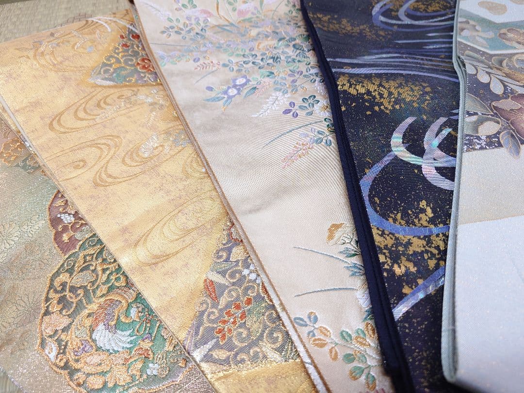 着物　高級袋帯(正絹) 美品　5本まとめ売り　No,7