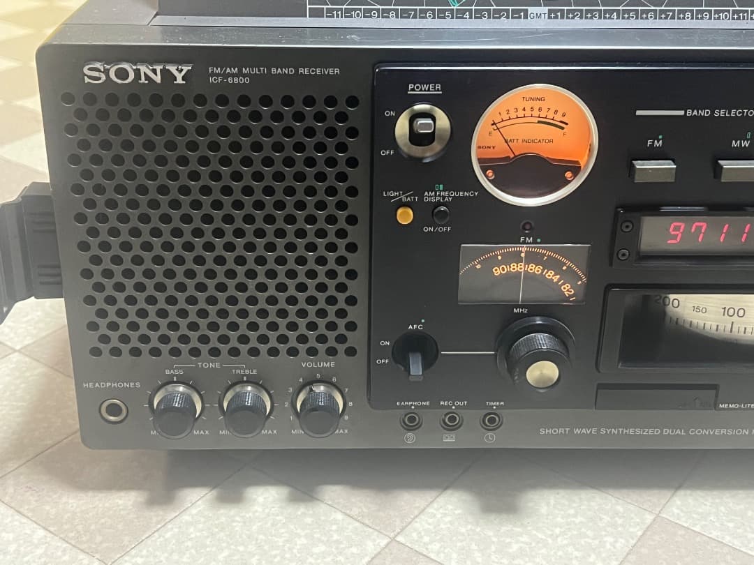 ラジオ・コンポ SONY ICF - 6800