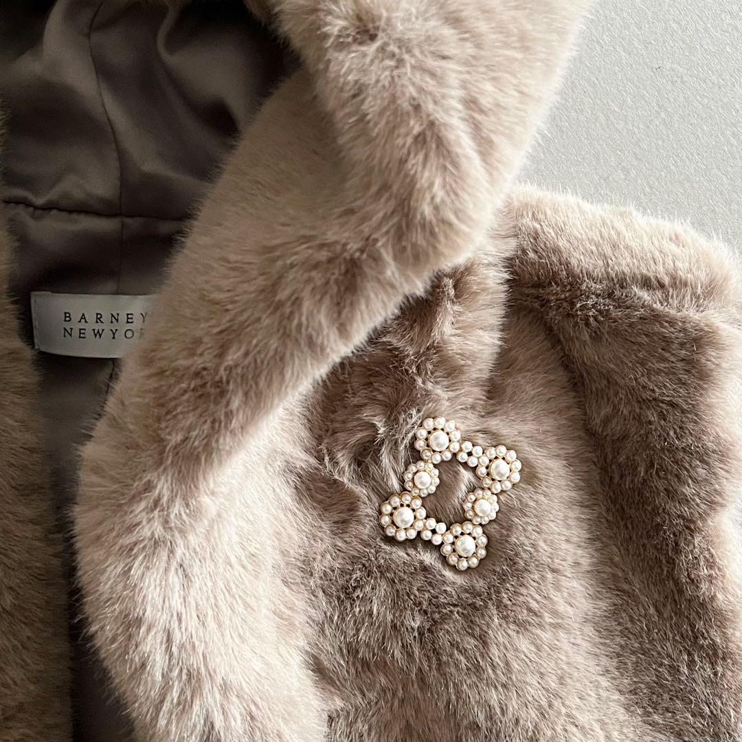 iris47／mimosa broochブローチ・ゴールド