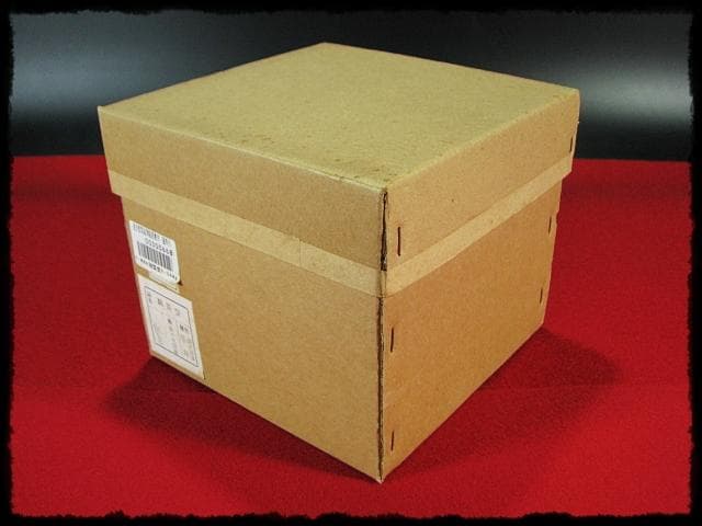 長次郎写 早舟 茶碗 佐々木 昭楽 早船 赤楽茶碗 茶道具 四方桟共箱 f302