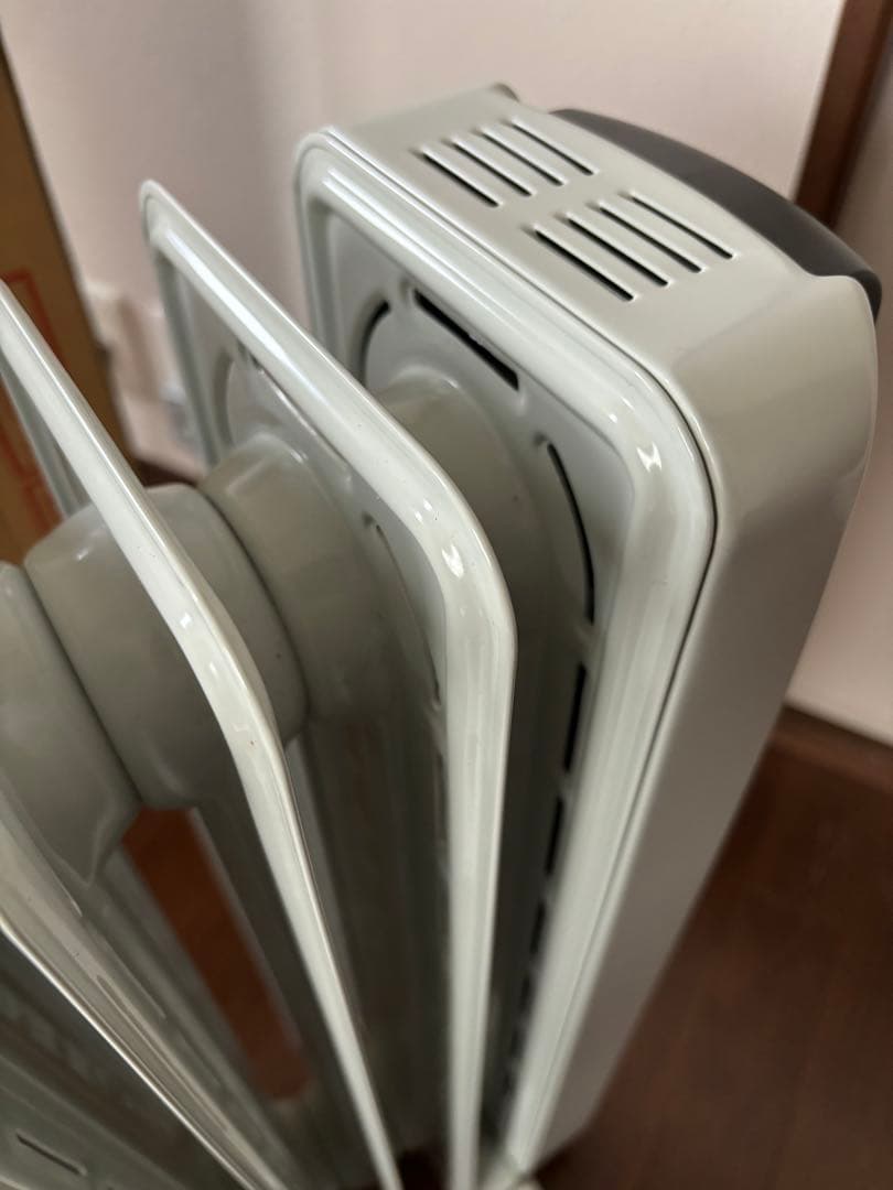 オイルヒーター デロンギ デジタルラディアント 使用少