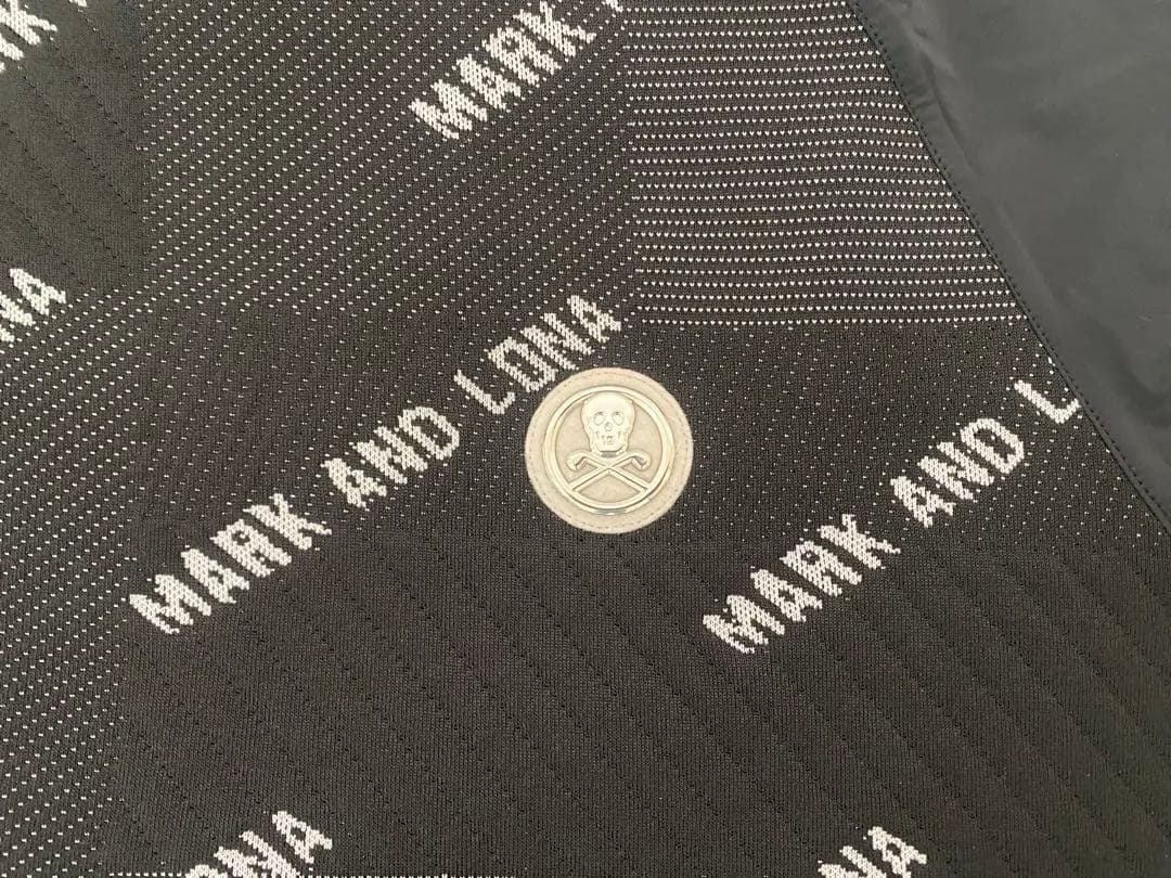 ゴルフウェア　メンズ　MARK & LONA ブラック アウター