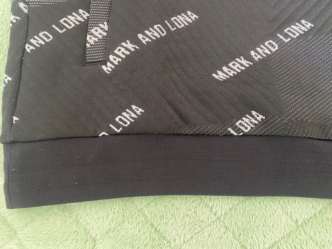 ゴルフウェア　メンズ　MARK & LONA ブラック アウター