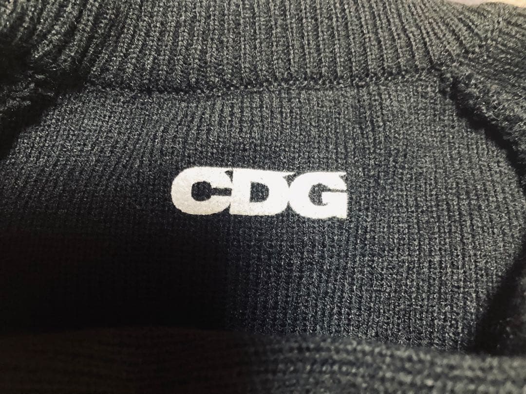 トップス CDG OUTSIDE SEAM LONG BACK PULLOVER