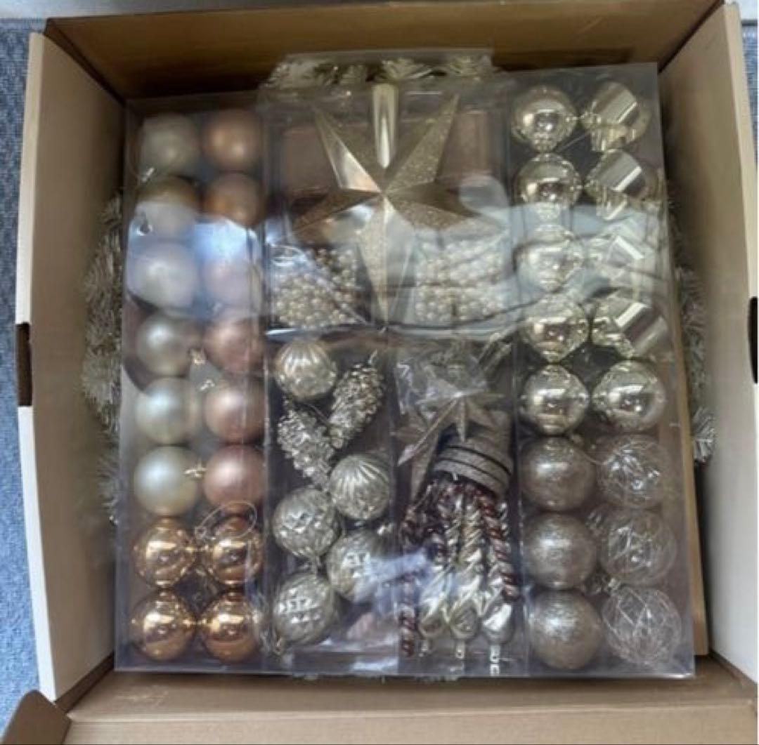 ❣️未使用新品未開封❣️Francfrancクリスマスツリー セットホワイト１５０㎝