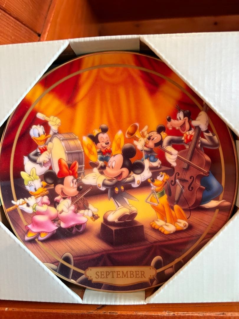 ディズニーマンスリープレート　皿　飾り皿　装飾
