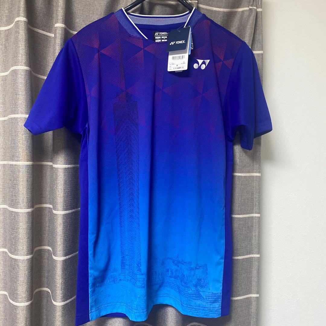 バドミントンゲームシャツ