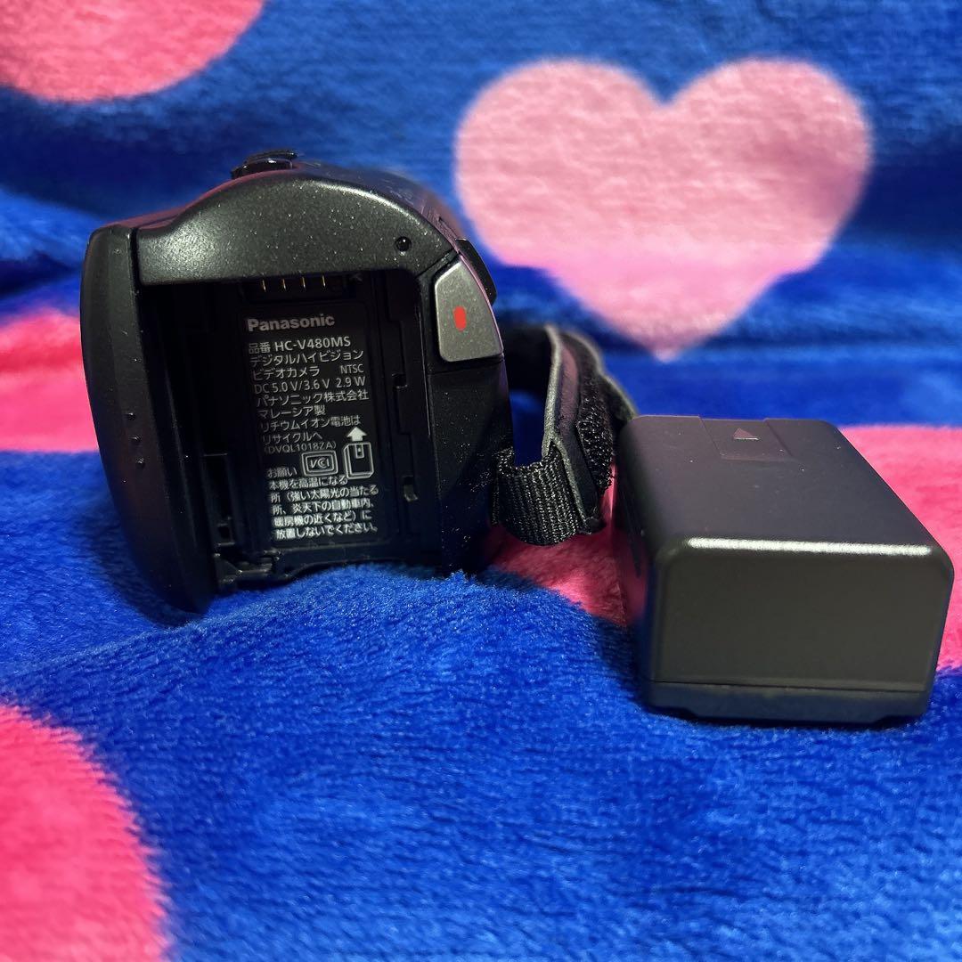 Panasonic HC-V480MS ビデオカメラ