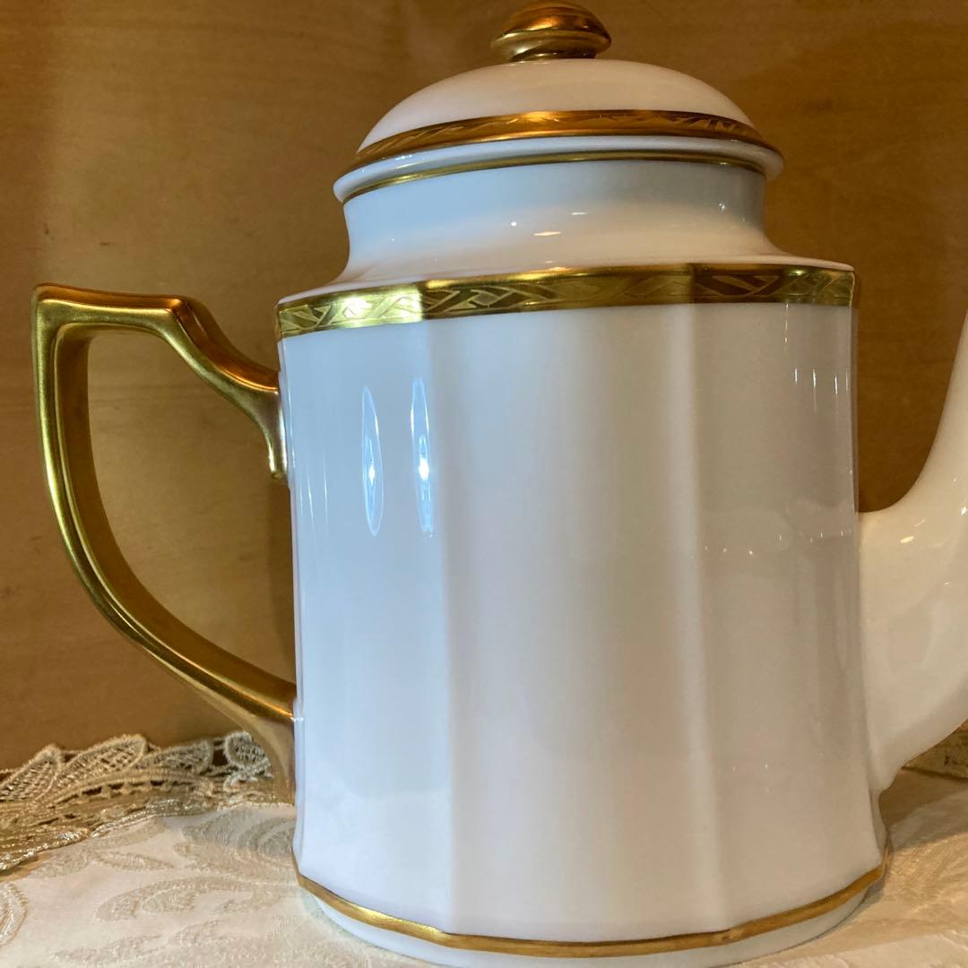 NORITAKE ダイヤモンド ノリタケポット金彩煙突 オルフェウス