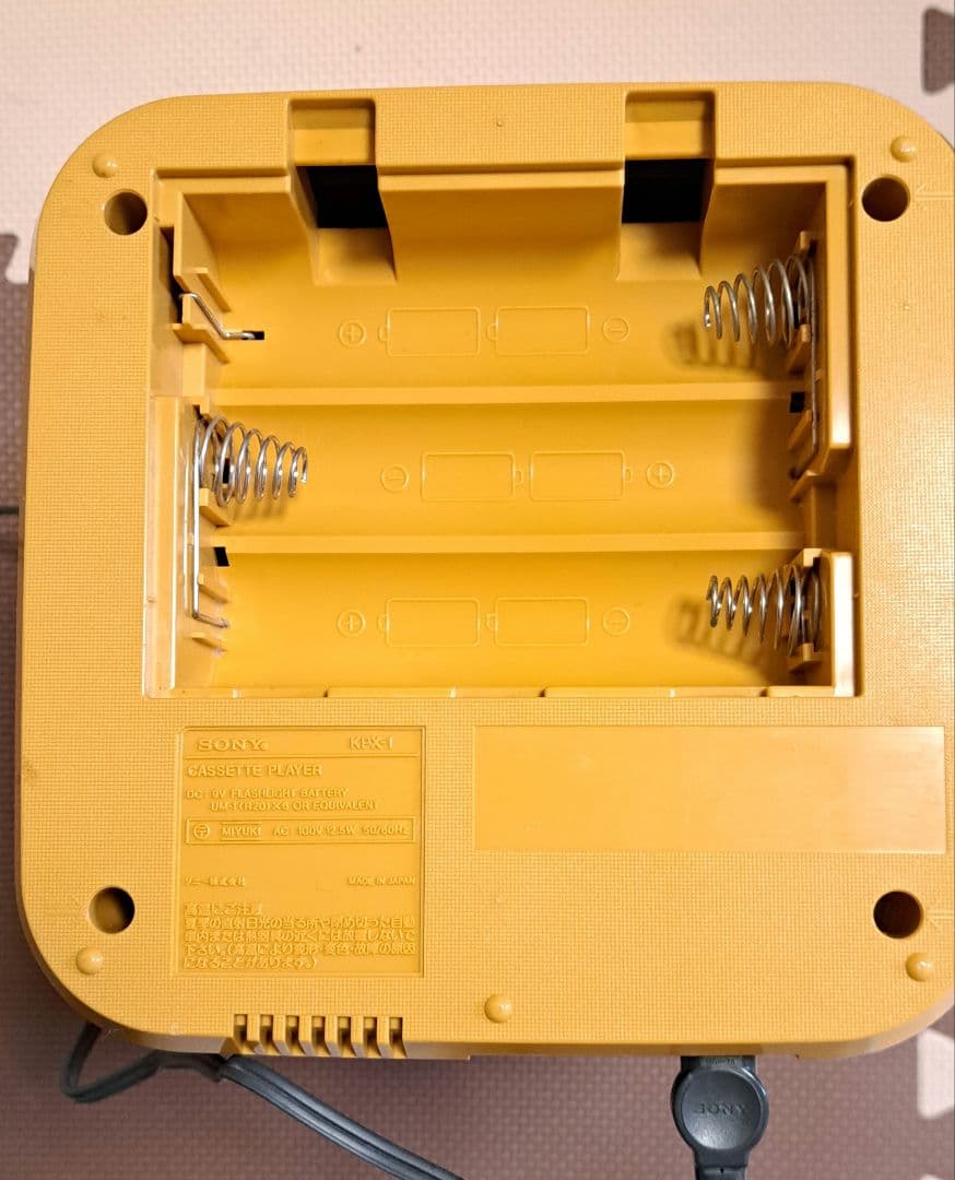 SONY KPX-1 カセットプレーヤー