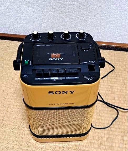 SONY KPX-1 カセットプレーヤー