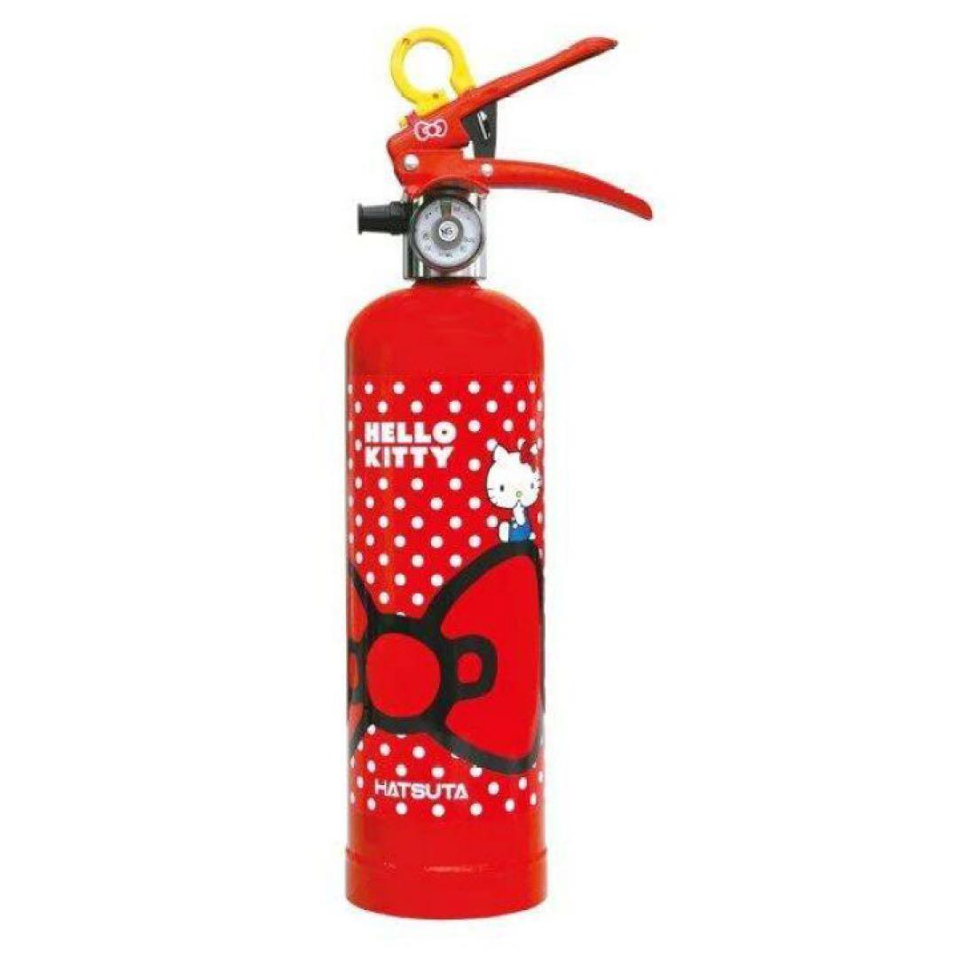 初田製作所 ハローキティ住宅用強化液消火器 レッド 1個 HK1-RD