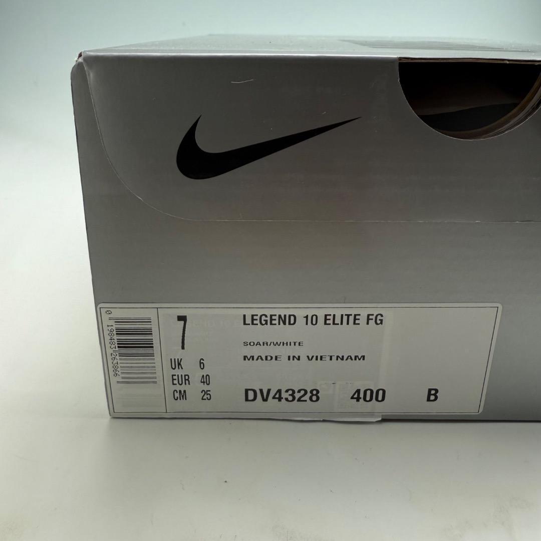25cm ナイキ レジェンド10 エリート FG サッカースパイク 天然芝