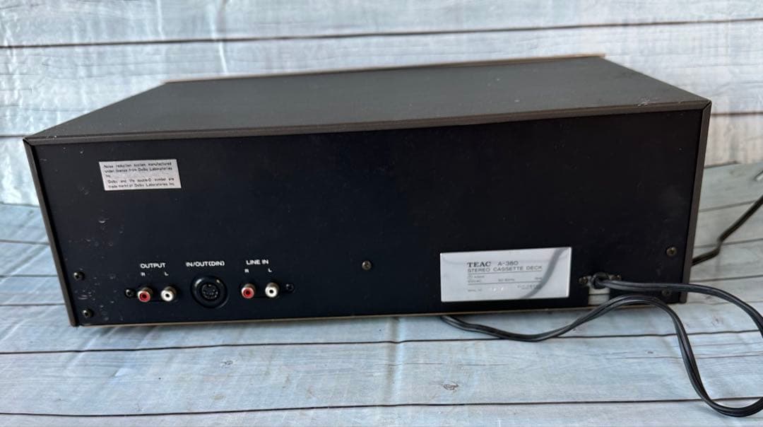 TEAC A-380ステレオカセットデッキ(H12)